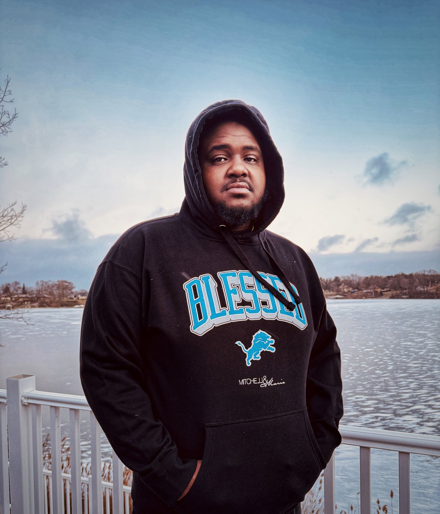 Mitchell&Maria Blessed  Lions Unisex Hoodie