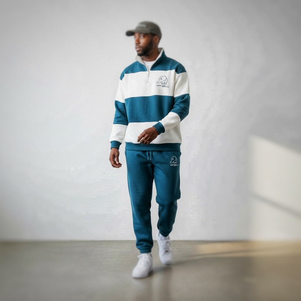 Mitchell & Maria Classic Quarter-Zip Rugby(Pre-Order Only)