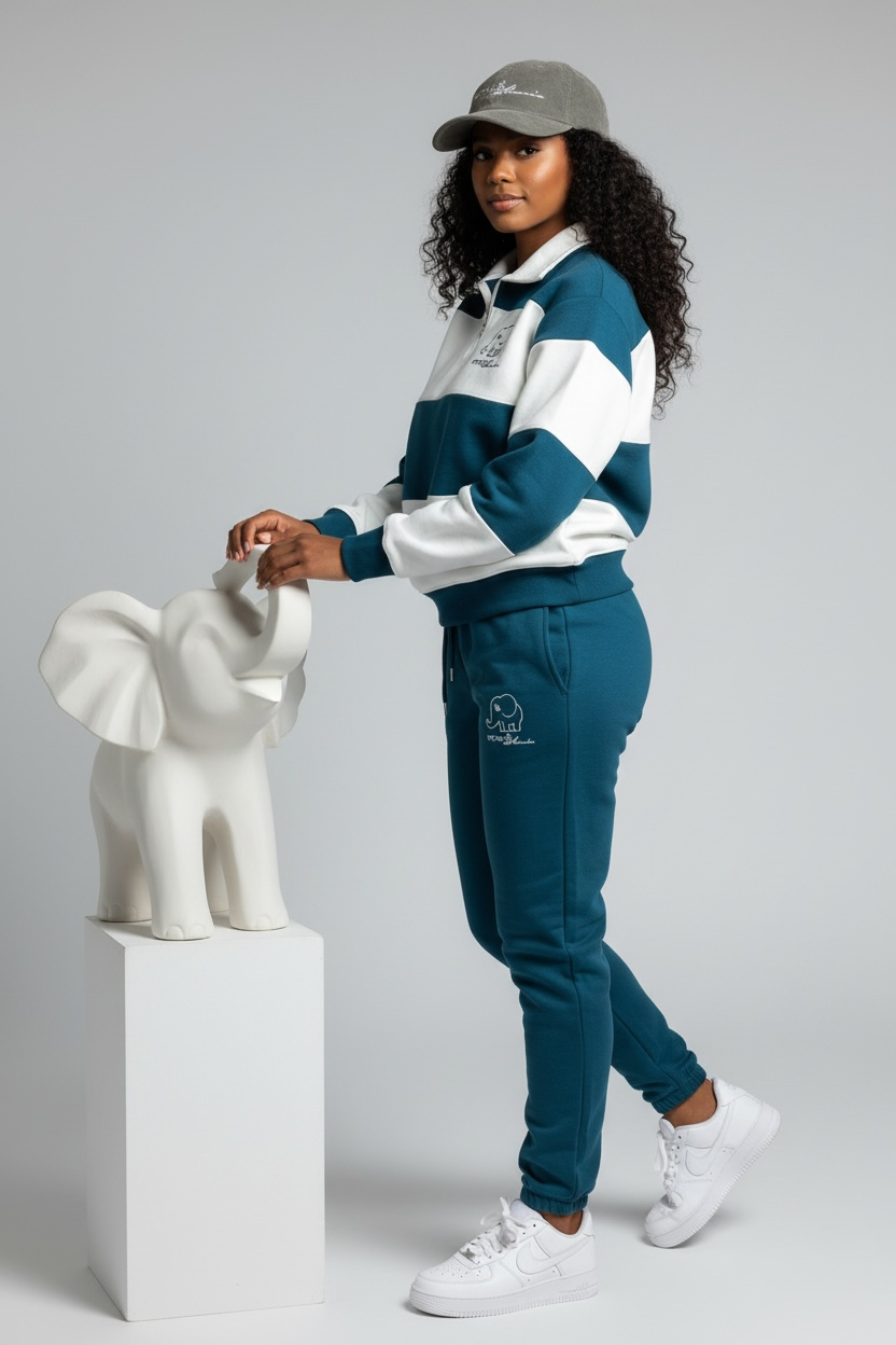 Mitchell & Maria Classic Quarter-Zip Rugby(Pre-Order Only)