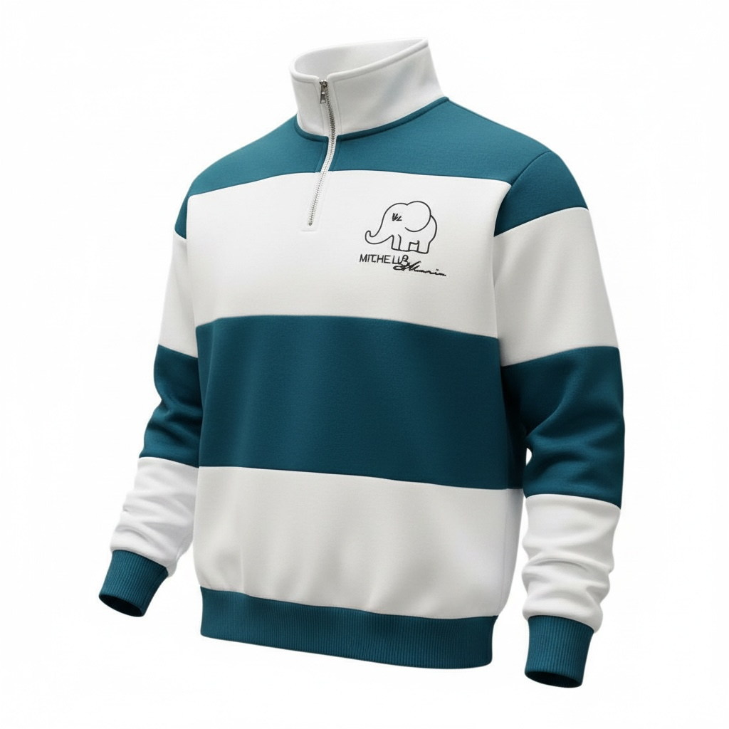 Mitchell & Maria Classic Quarter-Zip Rugby(Pre-Order Only)