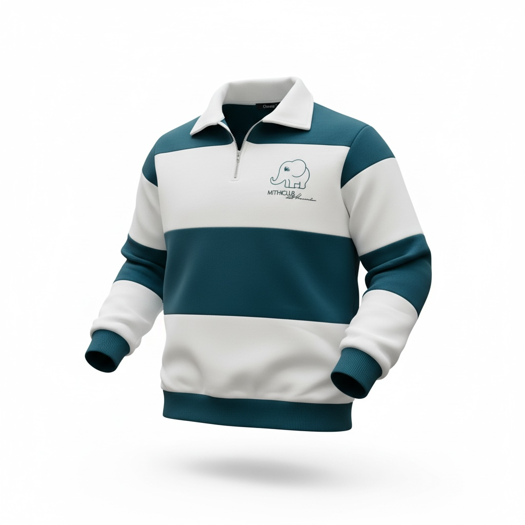 Mitchell & Maria Classic Quarter-Zip Rugby(Pre-Order Only)