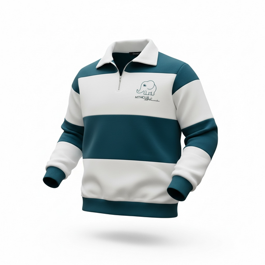 Mitchell & Maria Classic Quarter-Zip Rugby(Pre-Order Only)