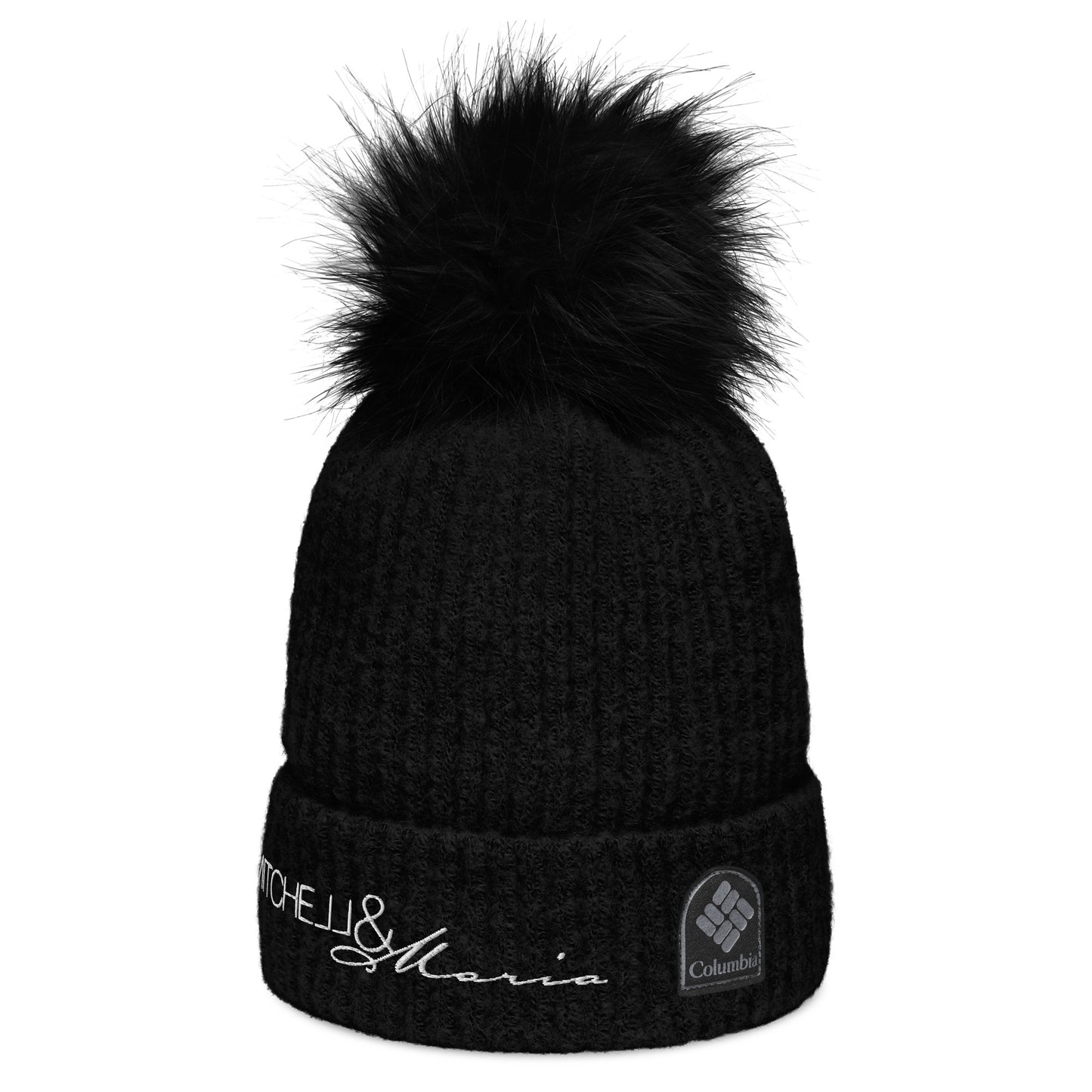 Mitchell&Maria X Columbia Ladies pom-pom beanie