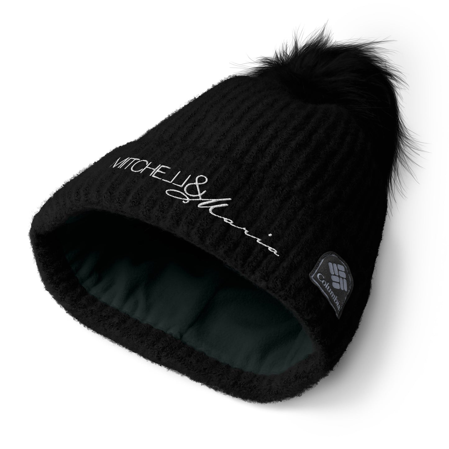 Mitchell&Maria X Columbia Ladies pom-pom beanie