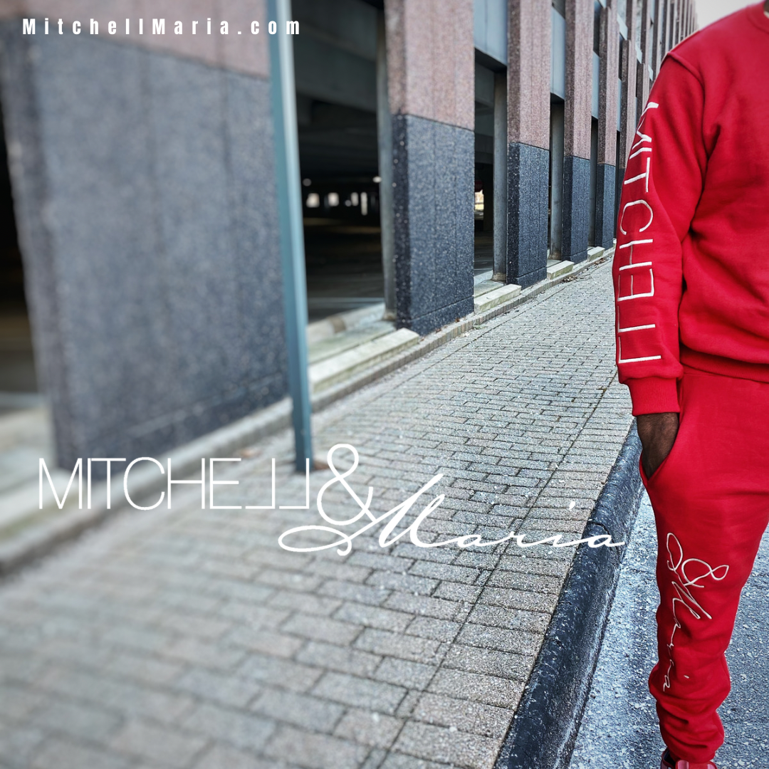 Mitchell&Maria Embroidered Unisex Jogger Set. (Pre-Order)