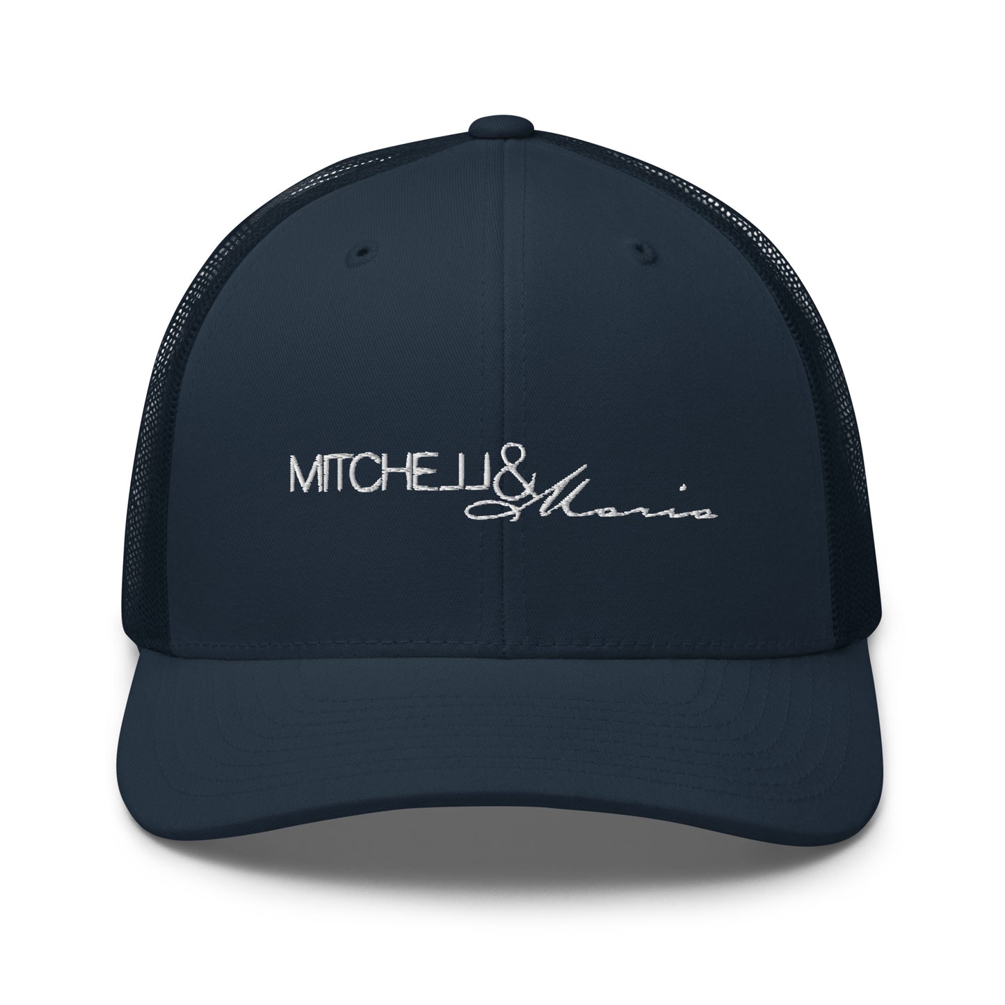 Embroidered Mitchell&Maria Trucker Cap