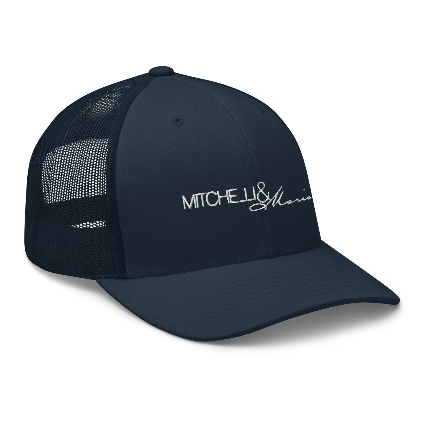 Embroidered Mitchell&Maria Trucker Cap