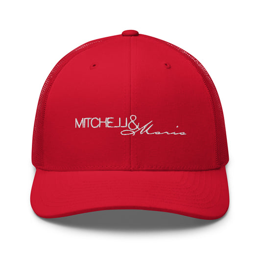 Embroidered Mitchell&Maria Trucker Cap