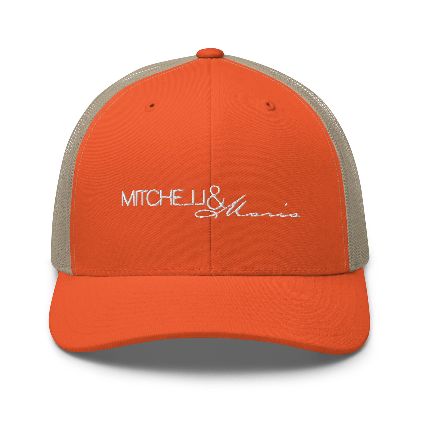 Embroidered Mitchell&Maria Trucker Cap