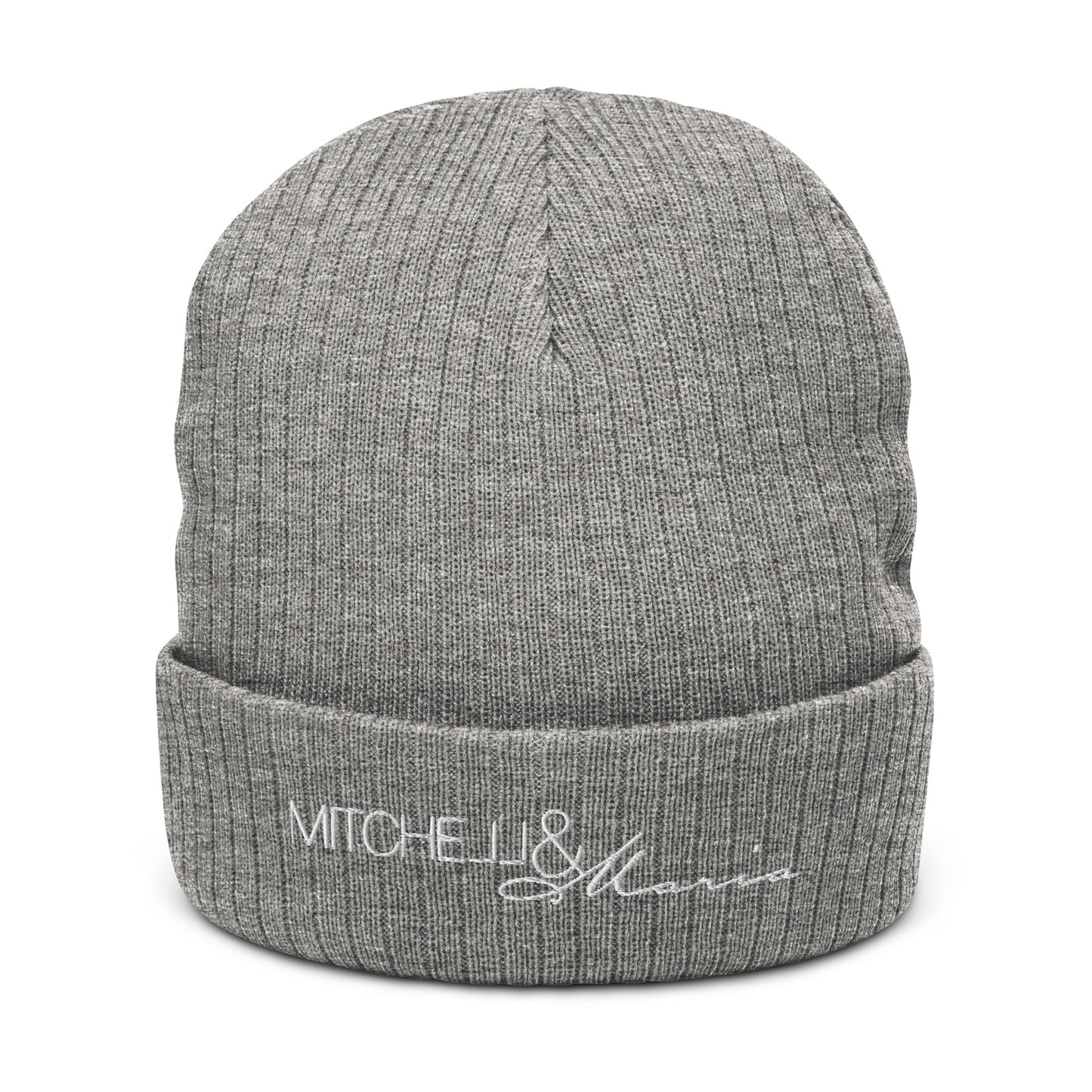 Mitchell&Maria Ribbed knit beanie