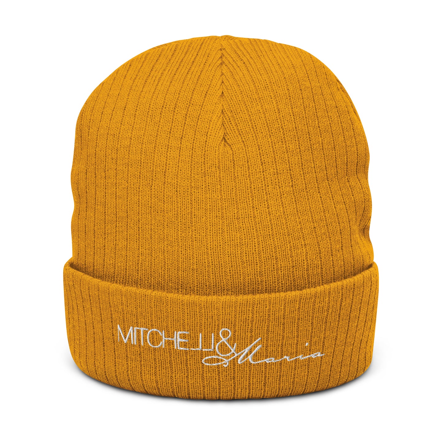 Mitchell&Maria Ribbed knit beanie