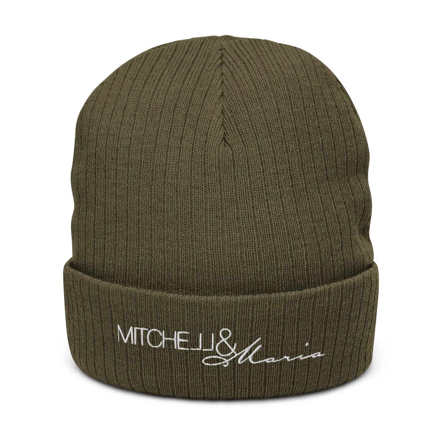 Mitchell&Maria Ribbed knit beanie