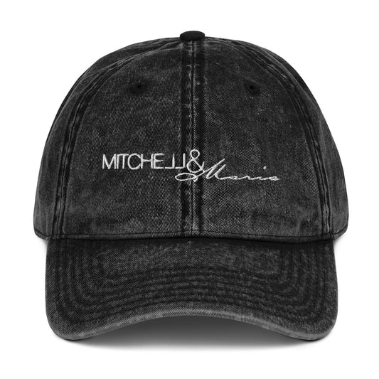 Embroidered Mitchell&Maria Vintage Cotton Twill Cap