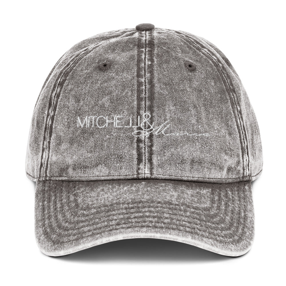 Embroidered Mitchell&Maria Vintage Cotton Twill Cap